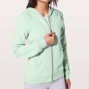 Lululemon Full-Zip Up Hoodie Sweater Jacket | Size 4 | Light Green